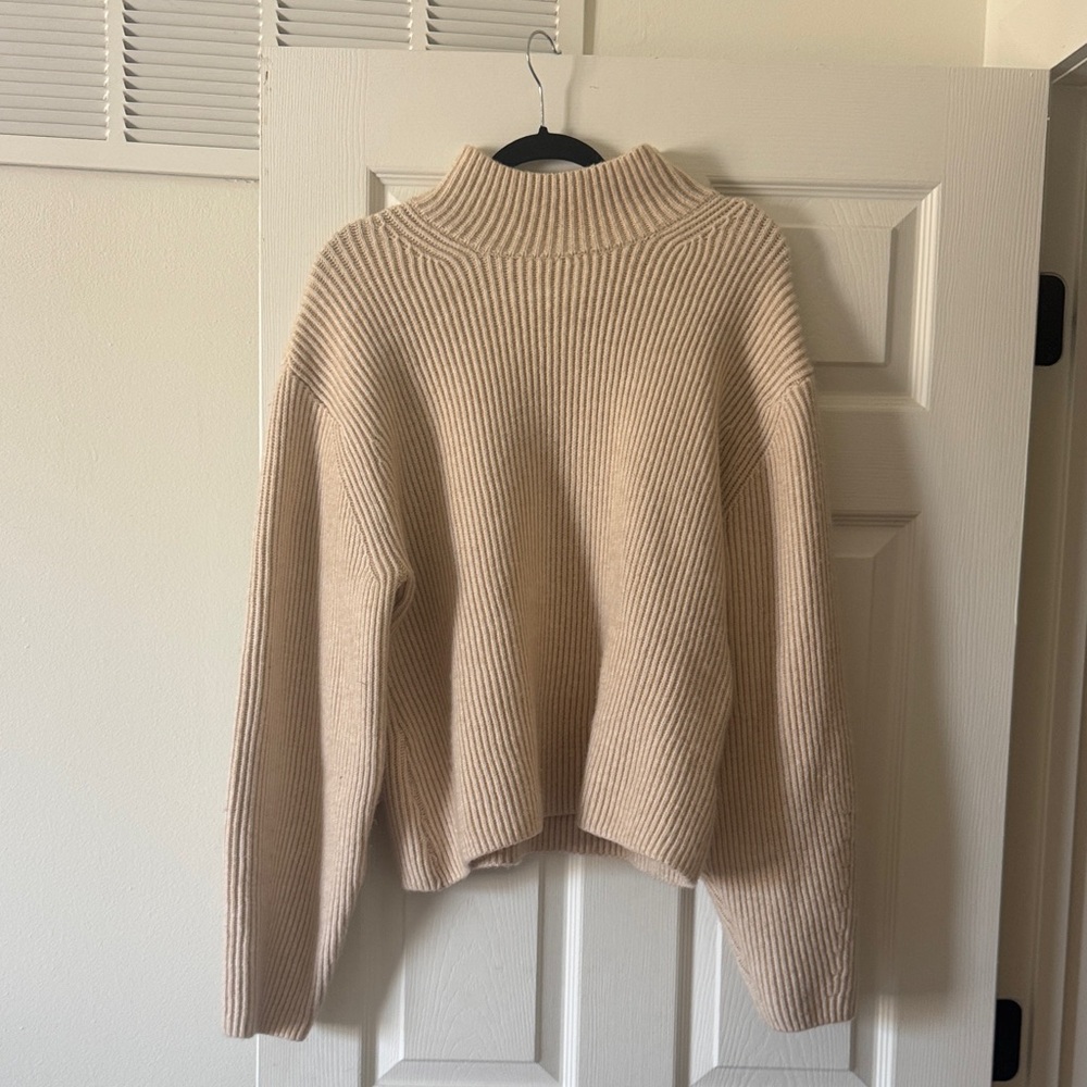 H&M Knot Mock Neck Sweater